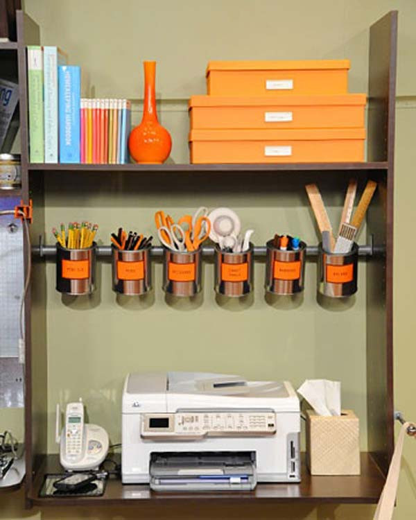 DIY Office Organization
 Top 40 Tricks and DIY Projects to Organize Your fice