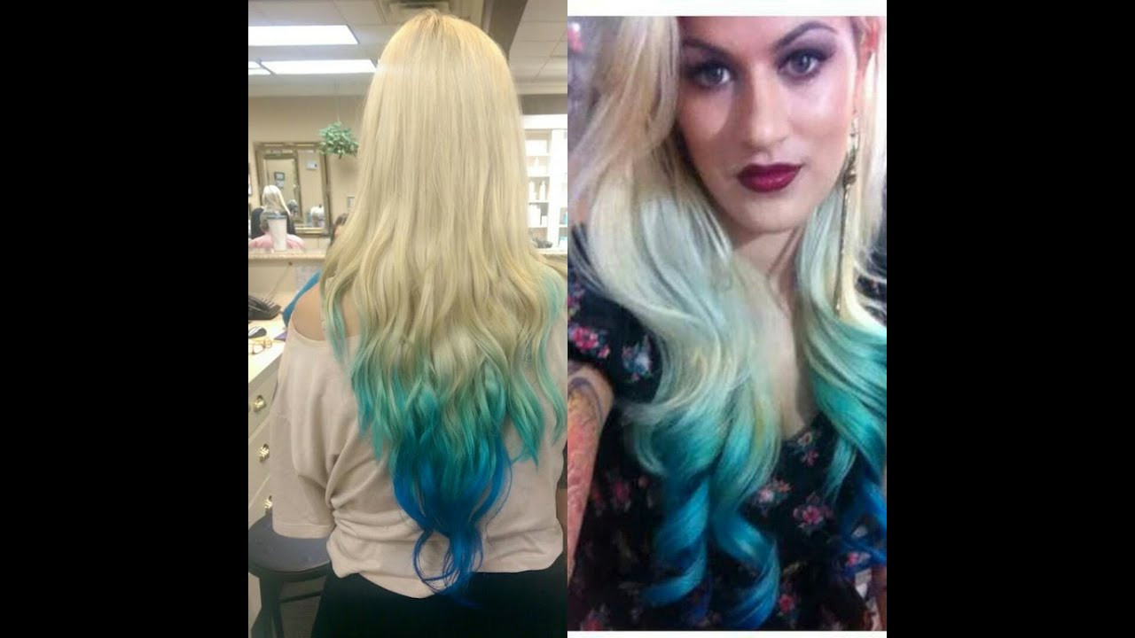 5. "DIY Grey and Pastel Blue Ombre Hair Tutorial" - wide 11
