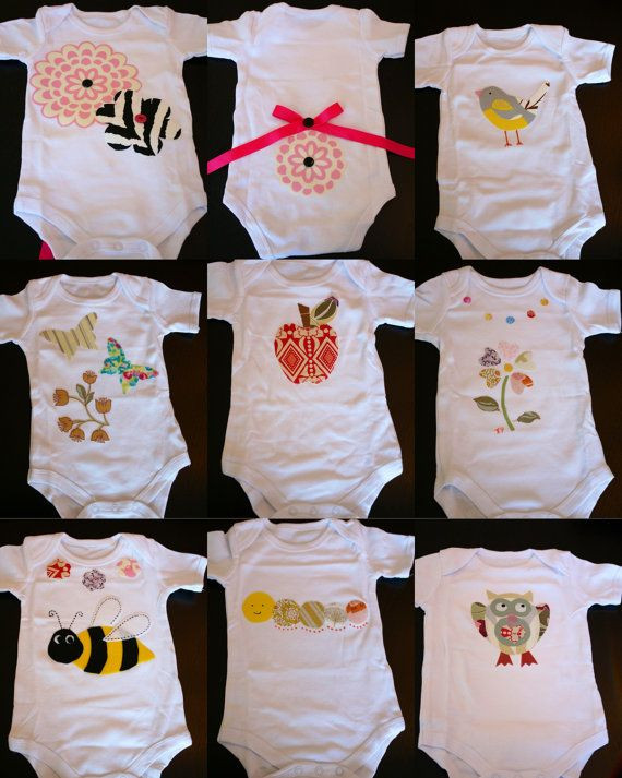 DIY Onesie Baby Shower
 Best 25 esie decorating ideas on Pinterest