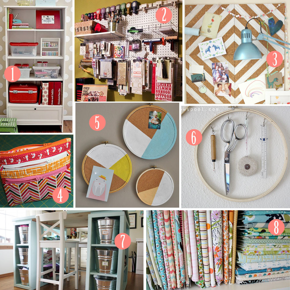 DIY Organization Ideas For Your Room
 The How To Gal To Do List DIY Craft Room Organization