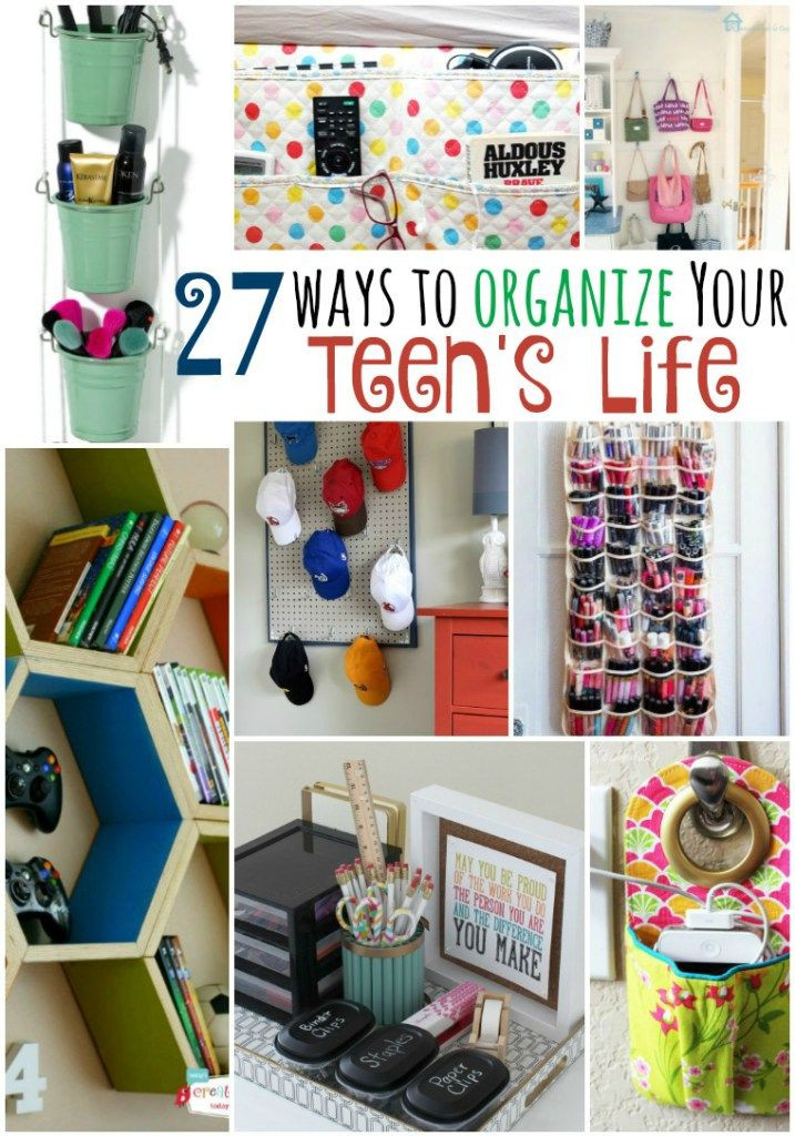 DIY Organization Ideas For Your Room
 27 Ways to Organize Your Teen s Life