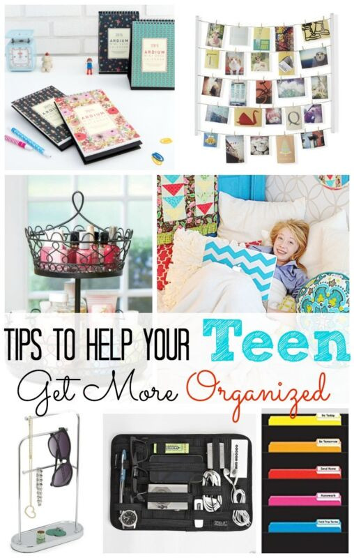 DIY Organization Ideas For Your Room
 5 Tips to Help Your Teen Get More Organized