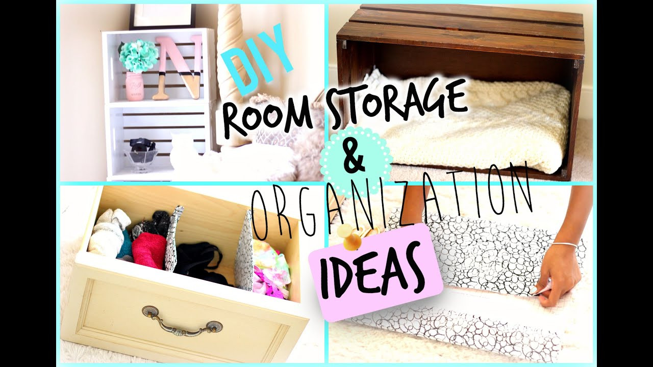 DIY Organization Ideas For Your Room
 DIY Room Organization and Storage Ideas BLOOPERS 2015