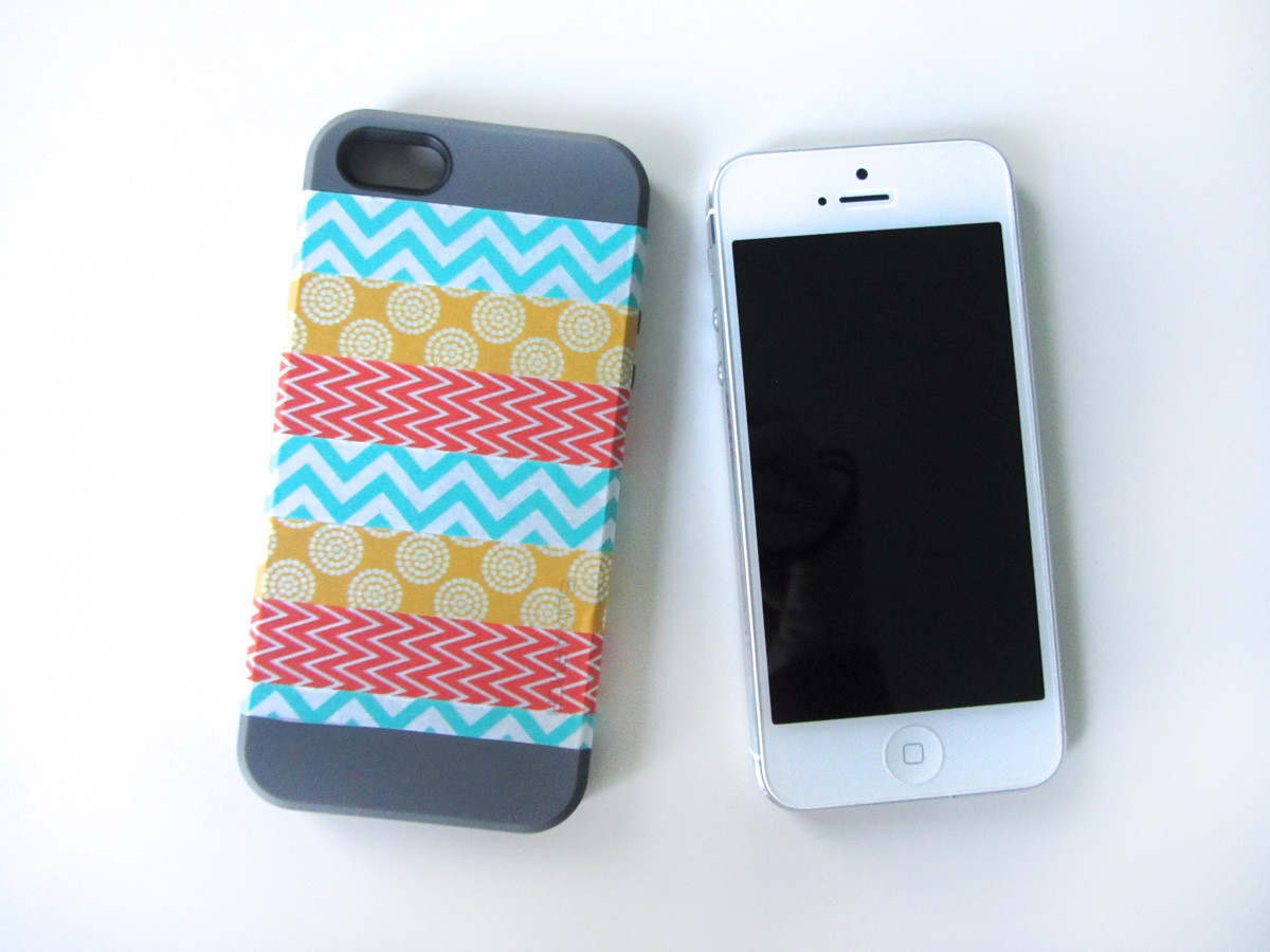 DIY Otterbox Decoration
 DIY Washi Phone Case