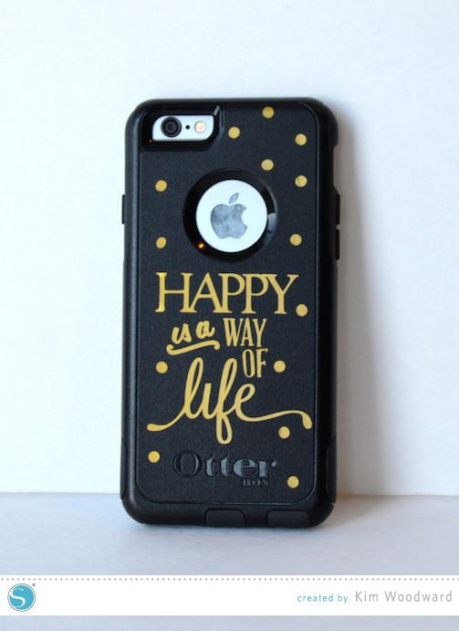 DIY Otterbox Decoration
 Happy is a Way of Life