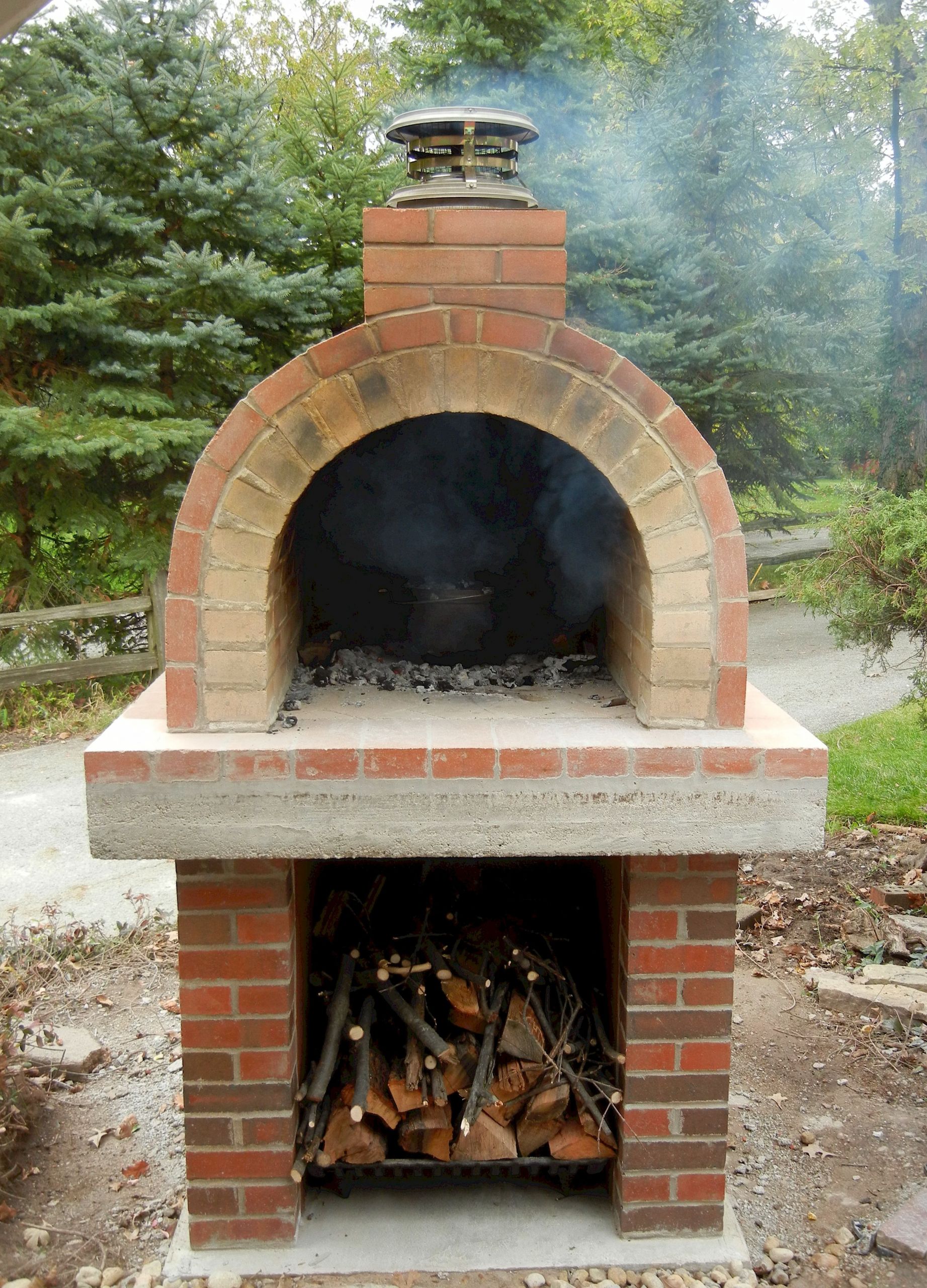 DIY Outdoor Bread Oven
 This beautiful wood fired oven resides in Northern