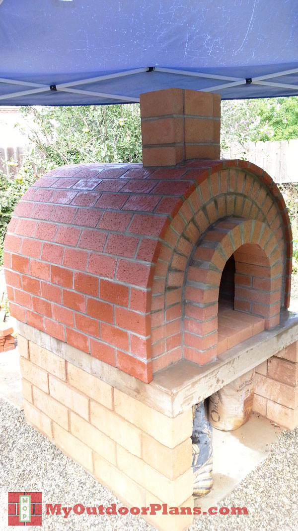 DIY Outdoor Bread Oven
 DIY Brick Pizza Oven MyOutdoorPlans