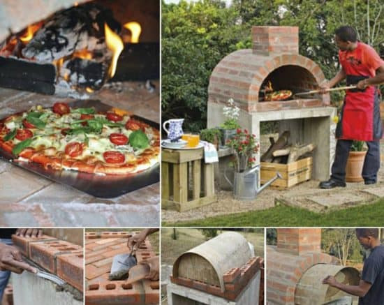 DIY Outdoor Bread Oven
 Pizza Oven DIY Brick Instructions Easy Video Tutorial
