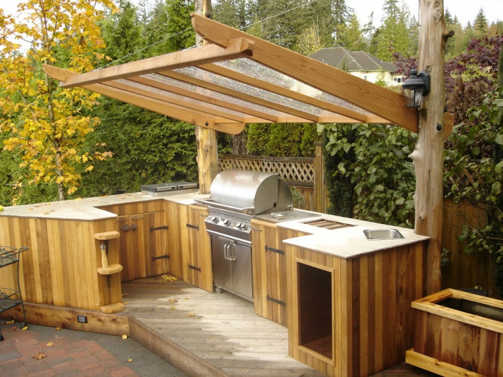 DIY Outdoor Cabinet
 30 Outdoor Kitchen Designs Ideas