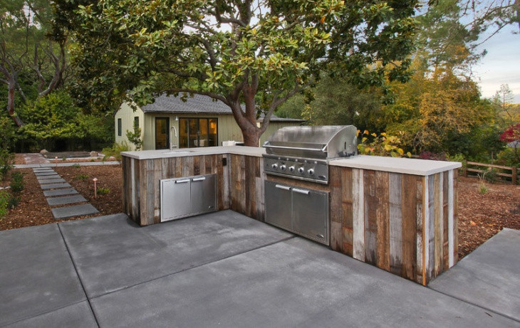 DIY Outdoor Cabinet
 30 Outdoor Kitchen Designs Ideas
