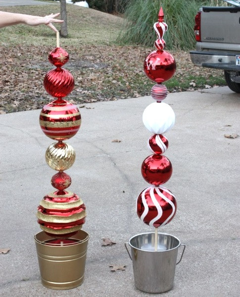 DIY Outdoor Christmas Ornaments
 Attractive DIY Outdoor Christmas Decorations Pink Lover