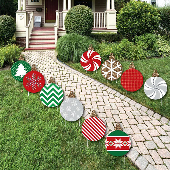DIY Outdoor Christmas Ornaments
 40 Festive DIY Outdoor Christmas Decorations