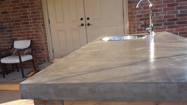 DIY Outdoor Concrete Countertops
 How to DIY Bud Friendly Concrete Countertops