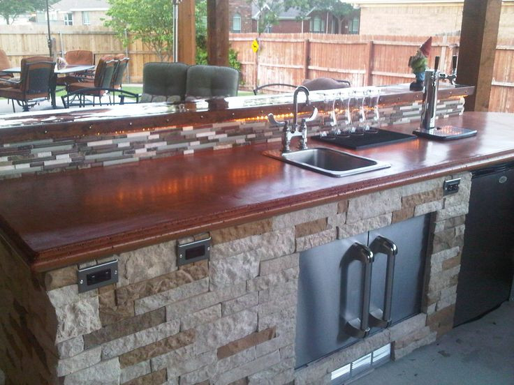DIY Outdoor Concrete Countertops
 30 best Custom Concrete Kitchen & Dining Tables