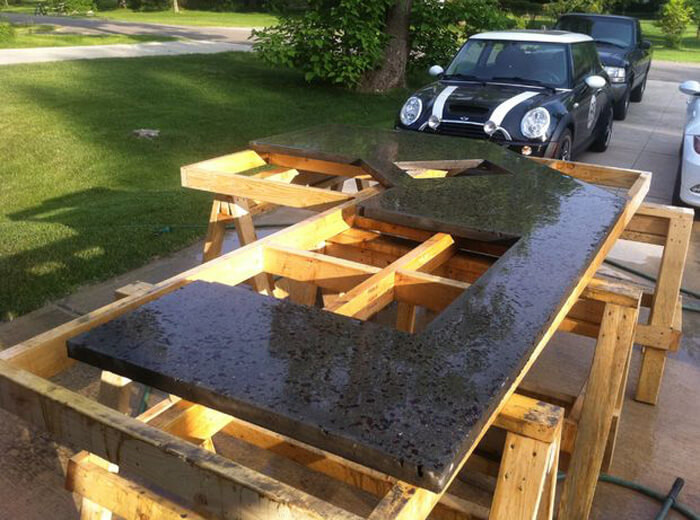 DIY Outdoor Concrete Countertops
 Concrete Countertop