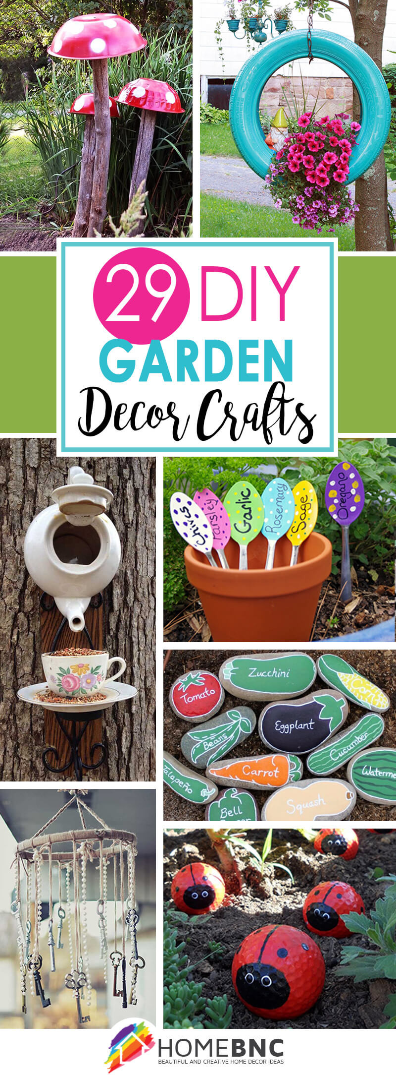 DIY Outdoor Crafts
 29 Best DIY Garden Crafts Ideas and Designs for 2019