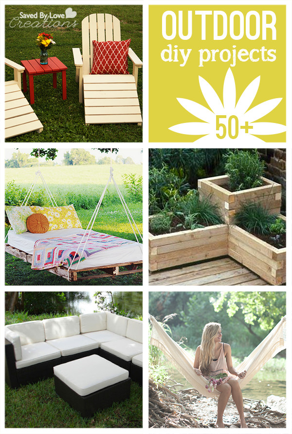 DIY Outdoor Crafts
 50 Plus DIY Outdoor Project Tutorials to Make