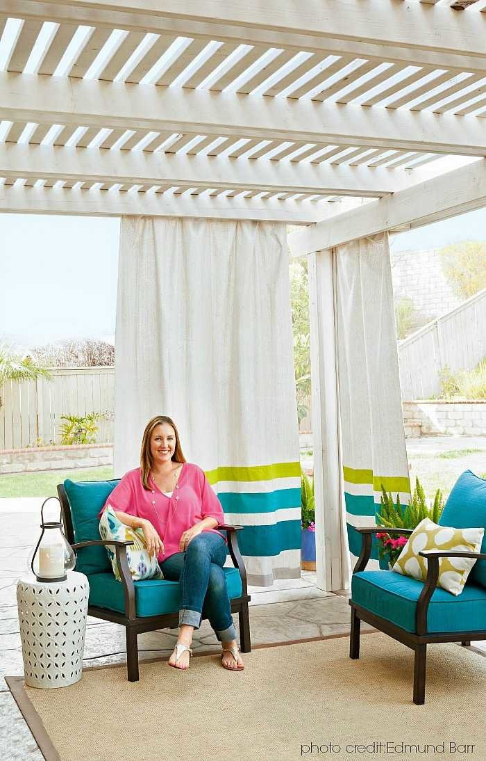 DIY Outdoor Curtains
 My Best Tips for an Amazing Outdoor Living Space