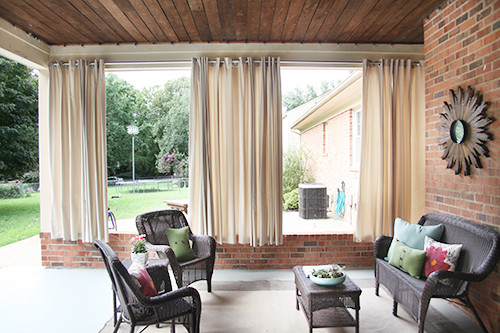 DIY Outdoor Curtains For Patio
 DIY OUTDOOR CURTAINS – 7th House on the Left