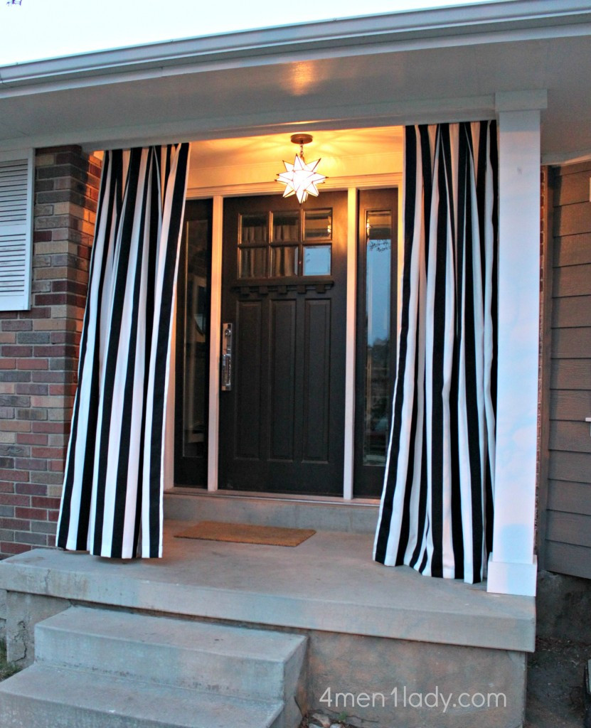 DIY Outdoor Curtains
 diy outdoor curtains