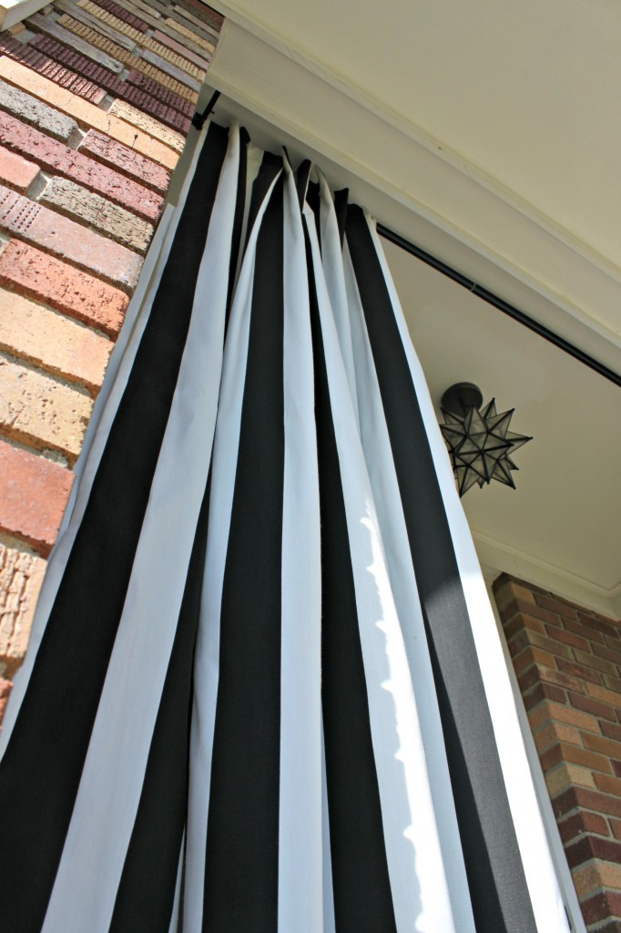 DIY Outdoor Curtains
 diy outdoor curtains