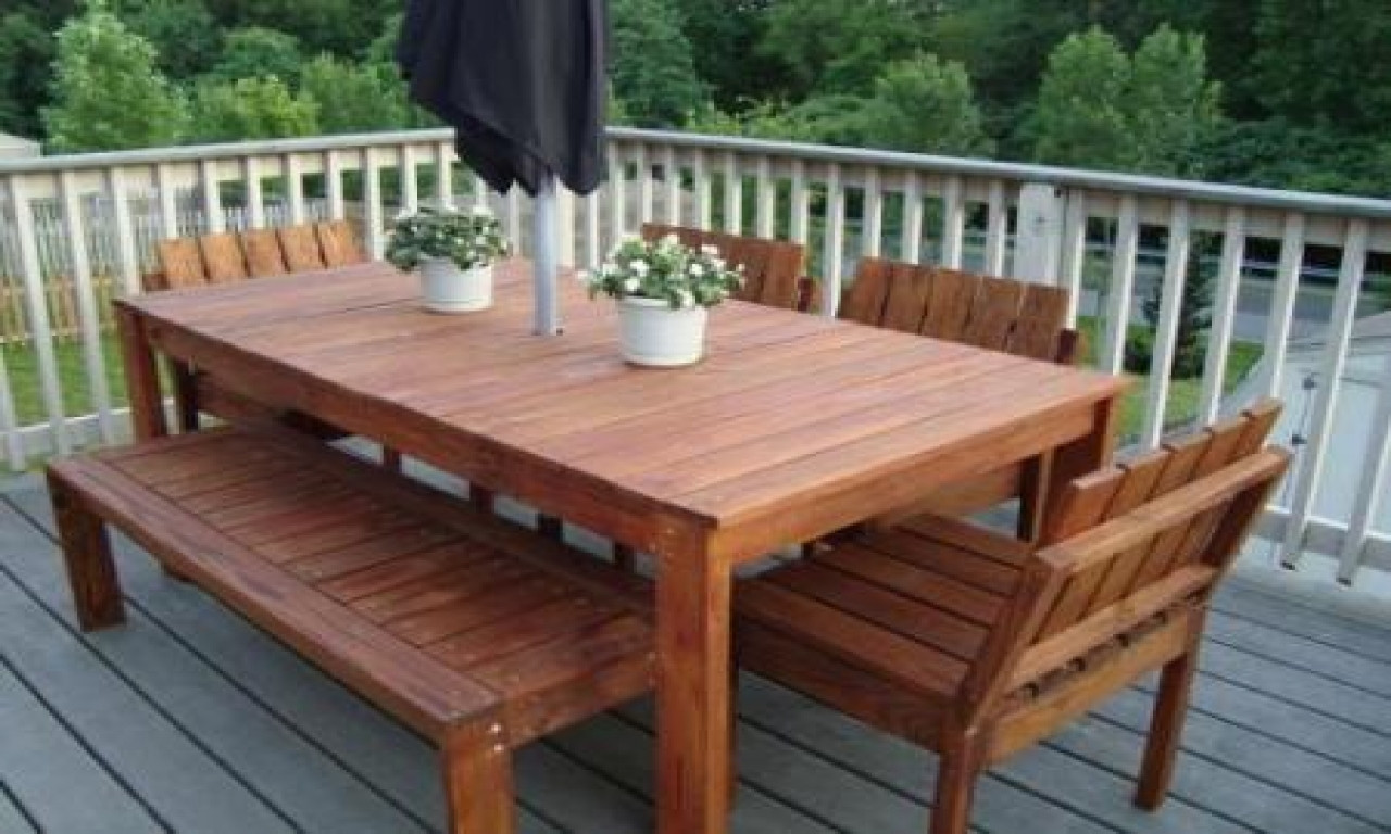 DIY Outdoor Dining Table
 Cheap garden table and chair sets diy outdoor dining