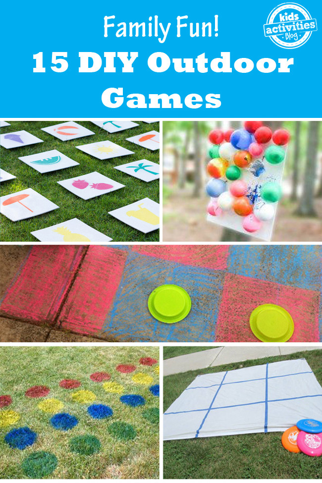 DIY Outdoor Games
 15 Outdoor Games that are Fun for the Whole Family