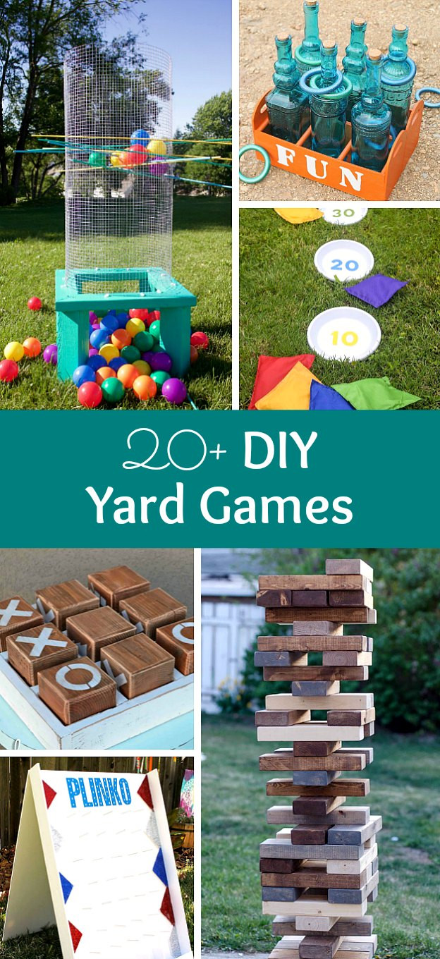 DIY Outdoor Games
 20 DIY Yard Games Plus Classic Lawn Games to Buy