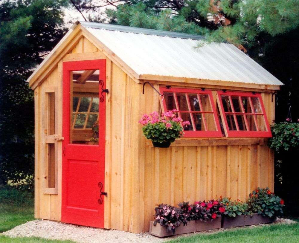 DIY Outdoor Greenhouse
 Greenhouse Shed DIY Choose Your Size Garden Outdoor