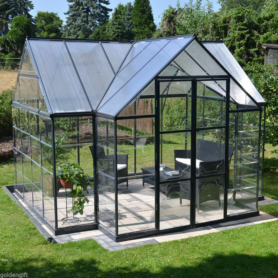 DIY Outdoor Greenhouse
 10x12 Outdoor Greenhouse Frame Kit DIY Hobby Garden