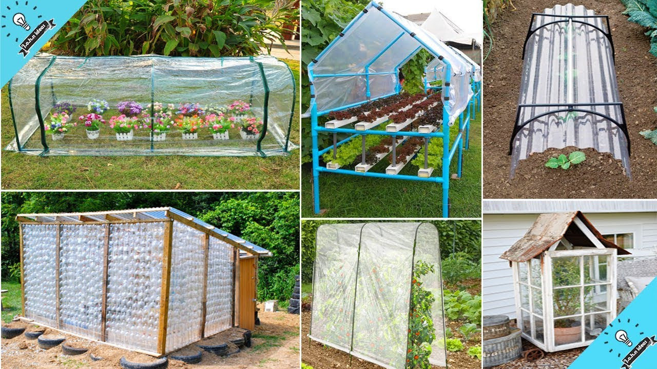 DIY Outdoor Greenhouse
 100 Cheap & Easy DIY Greenhouse Ideas