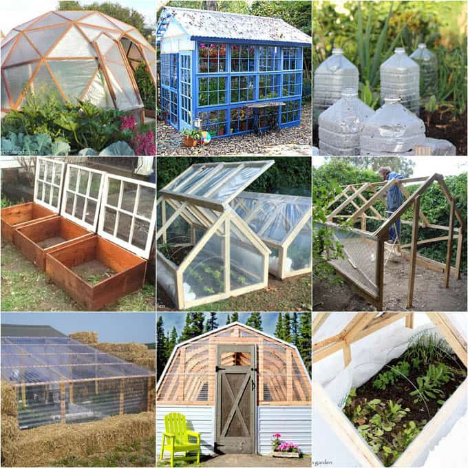 DIY Outdoor Greenhouse
 12 Most Beautiful DIY Shed Ideas with Reclaimed Windows