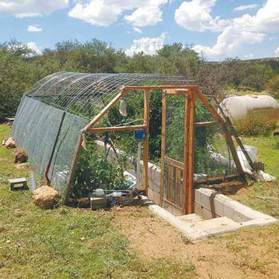 DIY Outdoor Greenhouse
 DIY Greenhouse Underground Farm and Garden GRIT Magazine