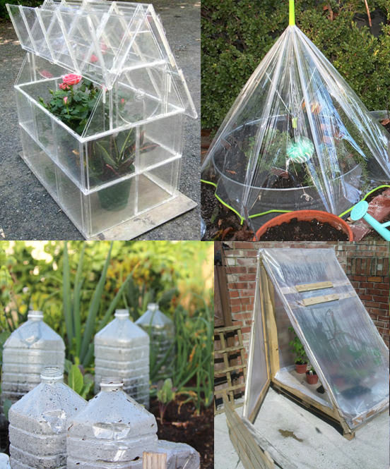 DIY Outdoor Greenhouse
 Easy DIY Mini Greenhouse Ideas