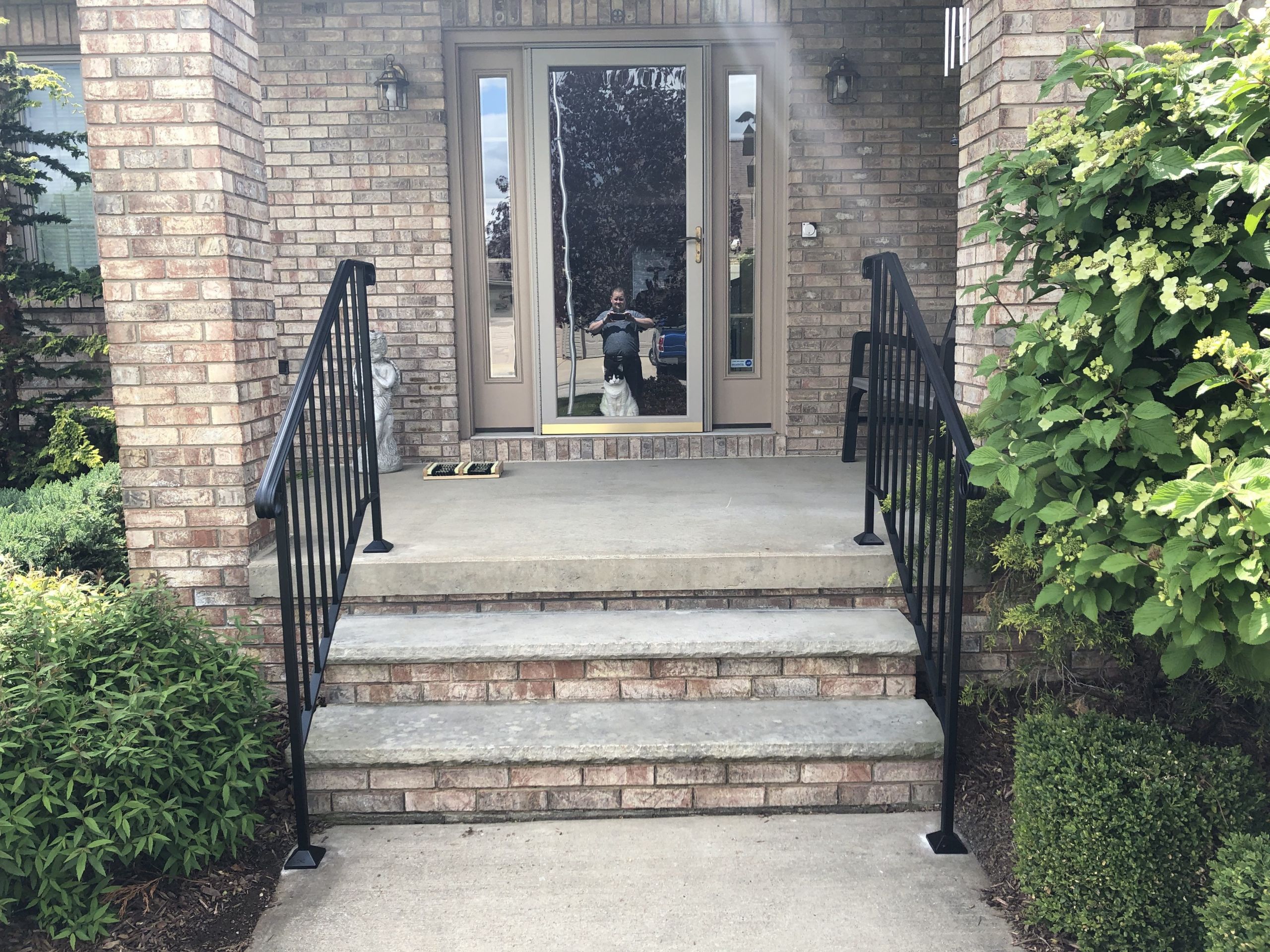 DIY Outdoor Handrail
 Shop DIY Wrought Iron Handrail