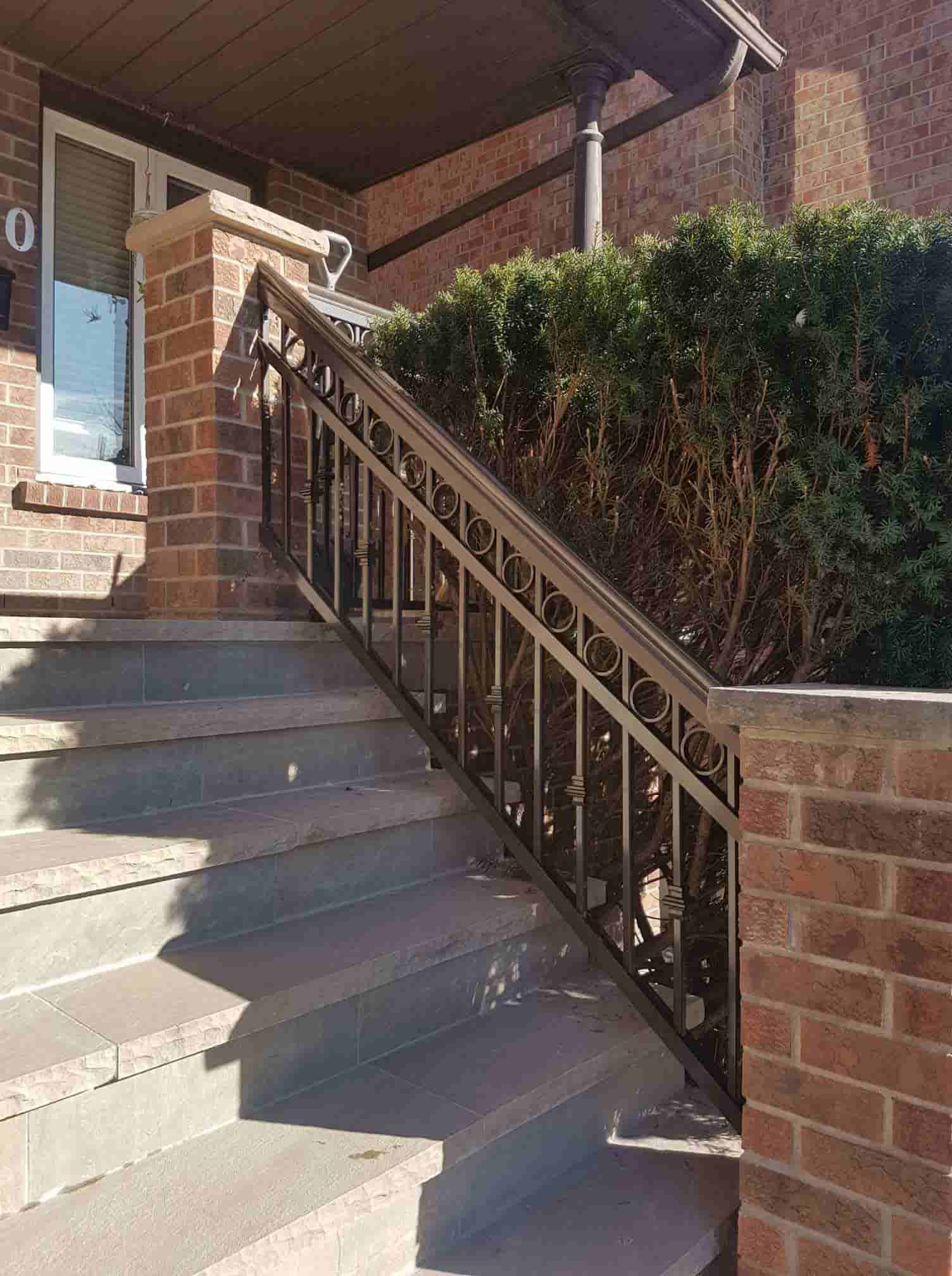DIY Outdoor Handrail
 Aluminum Outdoor Stair Railings Railing System Ideas & DIY
