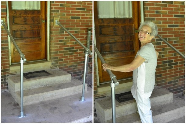 DIY Outdoor Handrail
 5 DIY Metal Stair Railing Examples