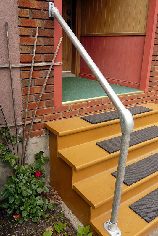 DIY Outdoor Handrail
 Hybrid 55 C58 Outdoor Stair Railing Easy Install