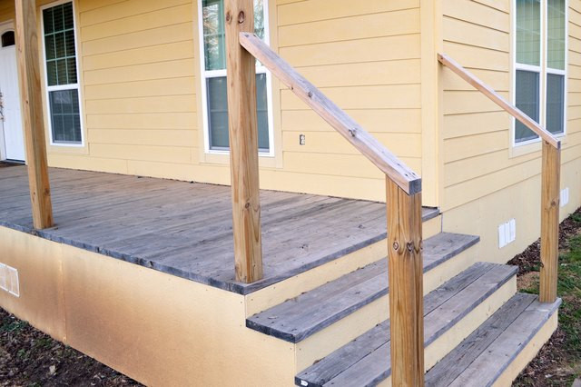 DIY Outdoor Handrail
 Do it Yourself Exterior Stair Railing