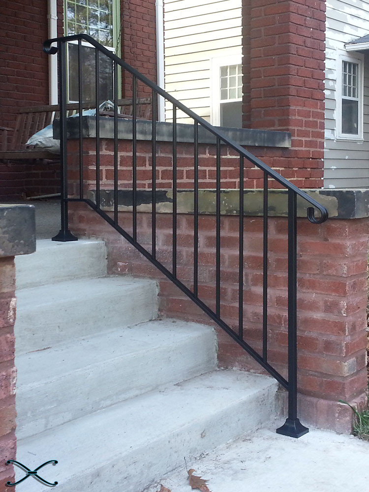 DIY Outdoor Handrail
 Picket 4 DIY Handrail Kit spans four stair risers DIY