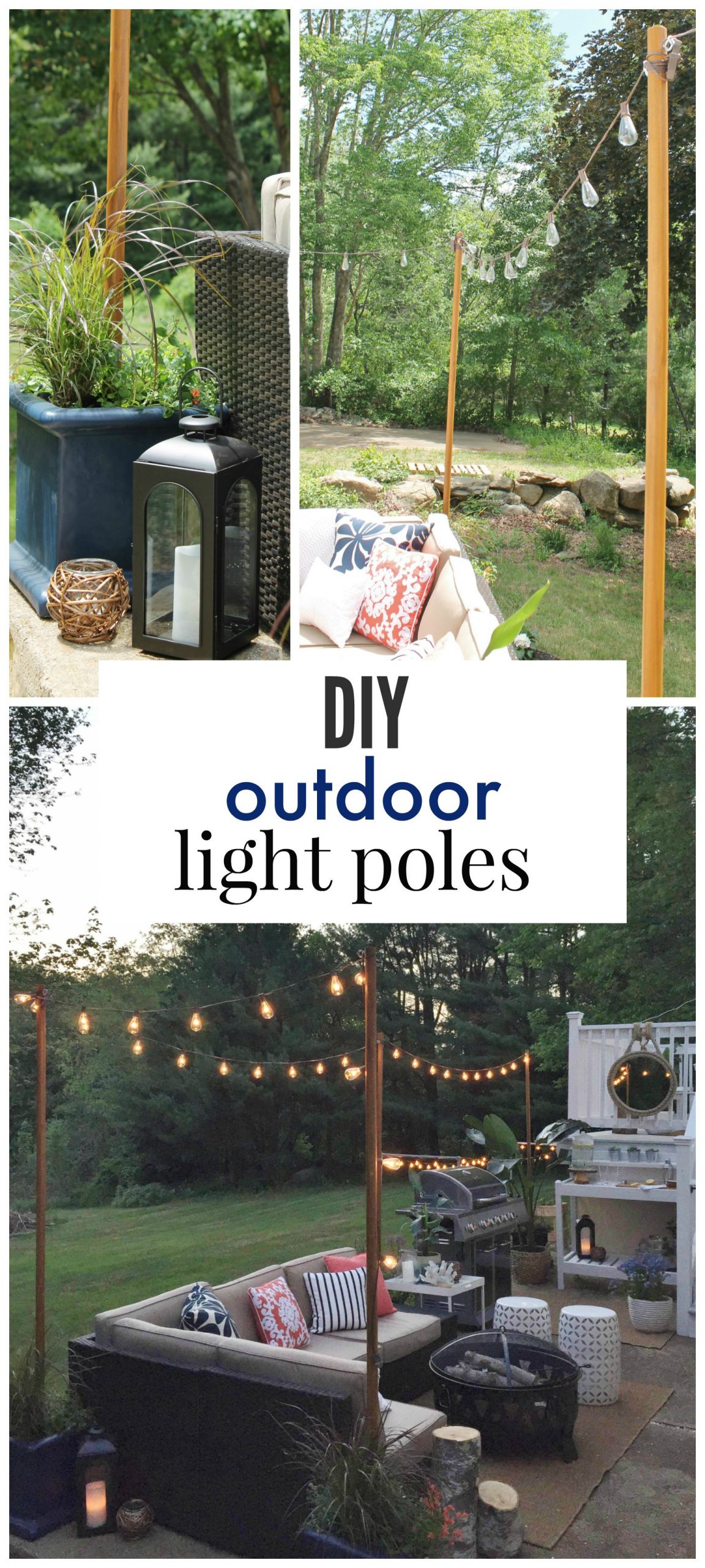DIY Outdoor Lamps
 DIY Outdoor Light Poles City Farmhouse
