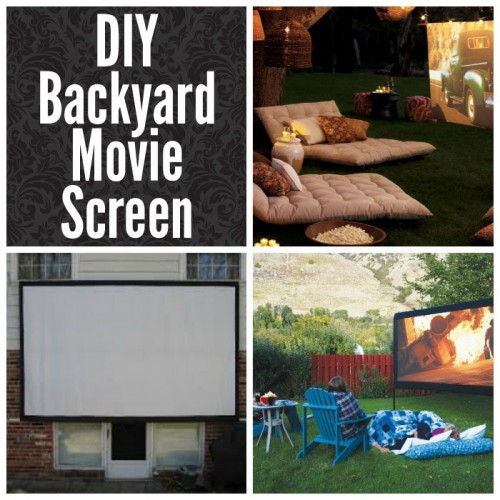 DIY Outdoor Movie Screen
 DIY Backyard Movie Screen DIY for Life