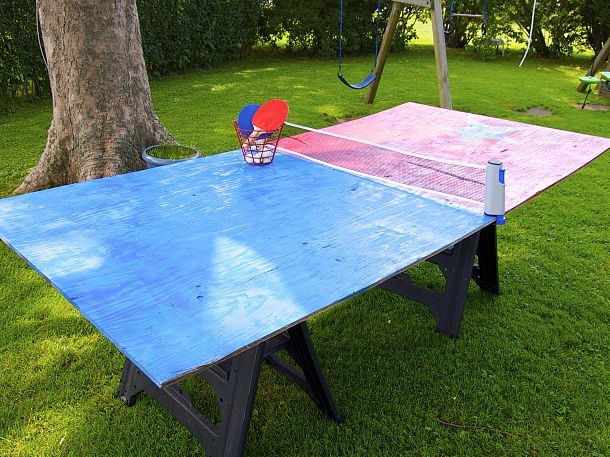 DIY Outdoor Ping Pong Table
 17 Best images about ping pong table on Pinterest