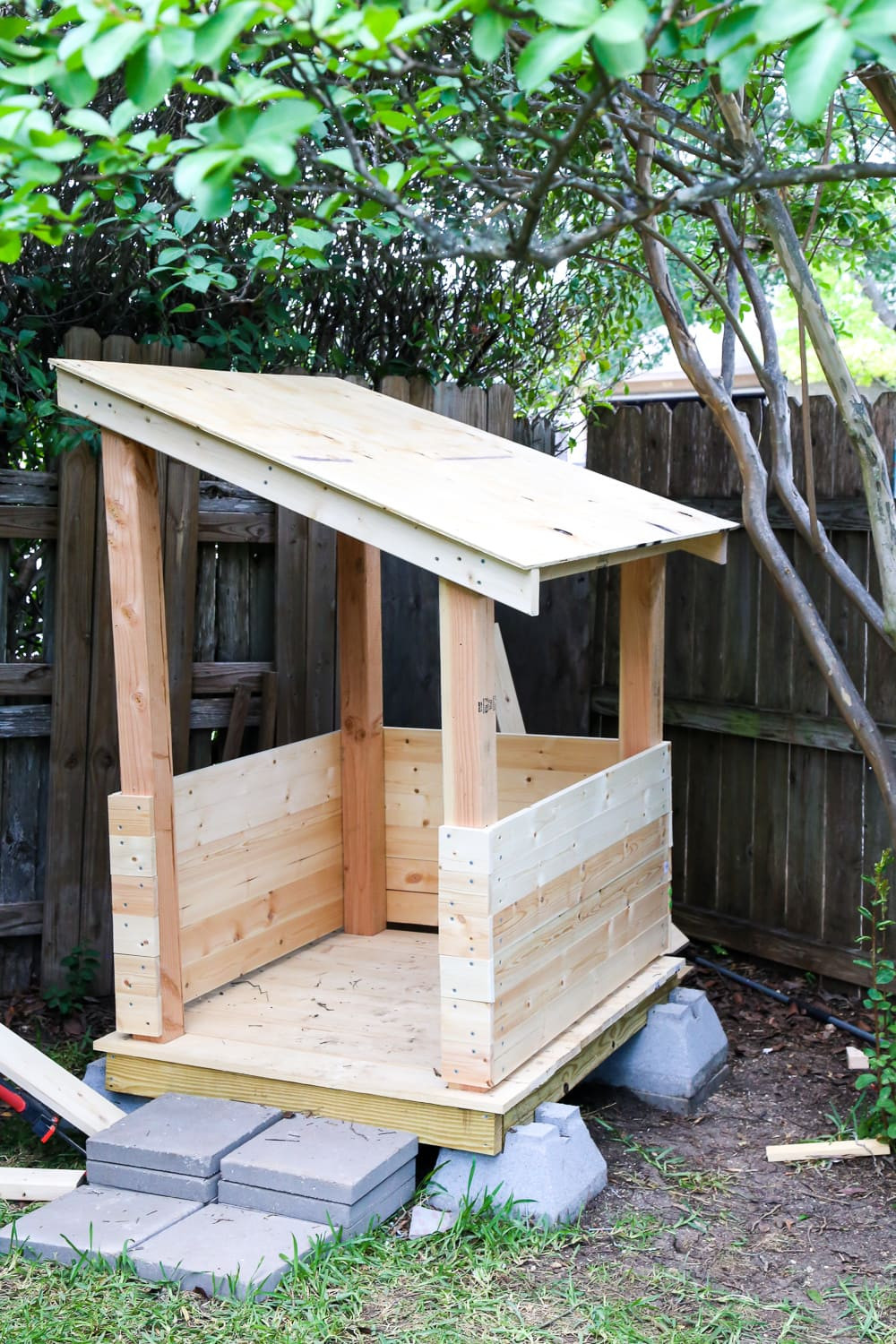 DIY Outdoor Playhouse
 DIY Playhouse How to Build a Backyard Playhouse for Your