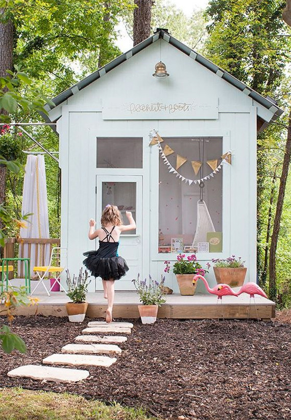 DIY Outdoor Playhouse
 15 amazing outdoor playhouses