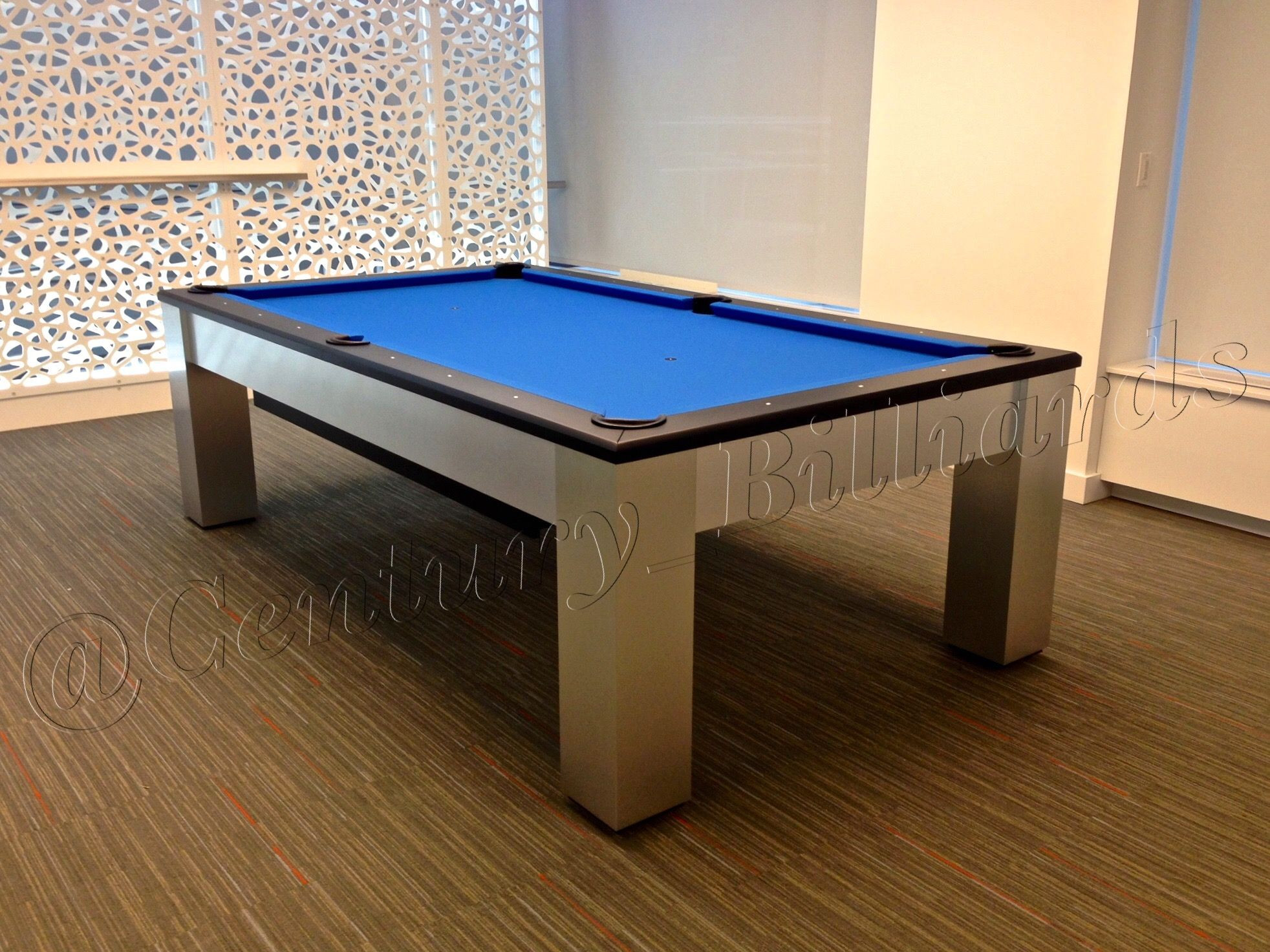 DIY Outdoor Pool Table
 Pin by Century Billiards on Modern Pool Tables in 2019