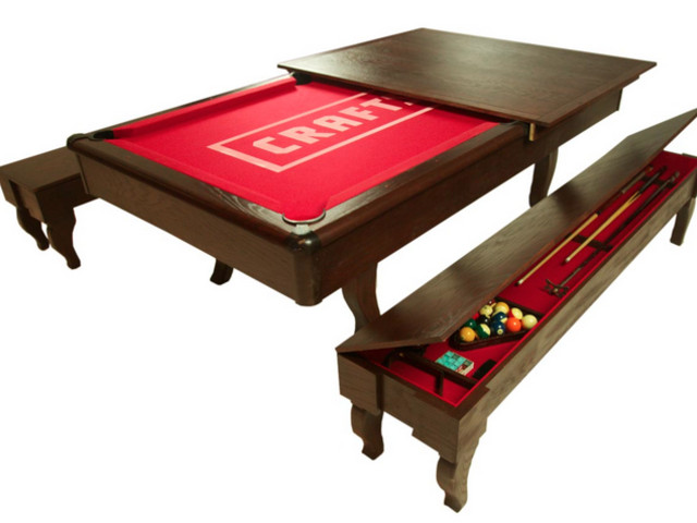 DIY Outdoor Pool Table
 Pool Dining Table