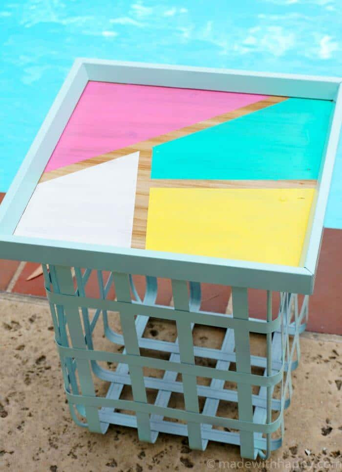 DIY Outdoor Pool Table
 DIY Outdoor Storage Table Made with HAPPY