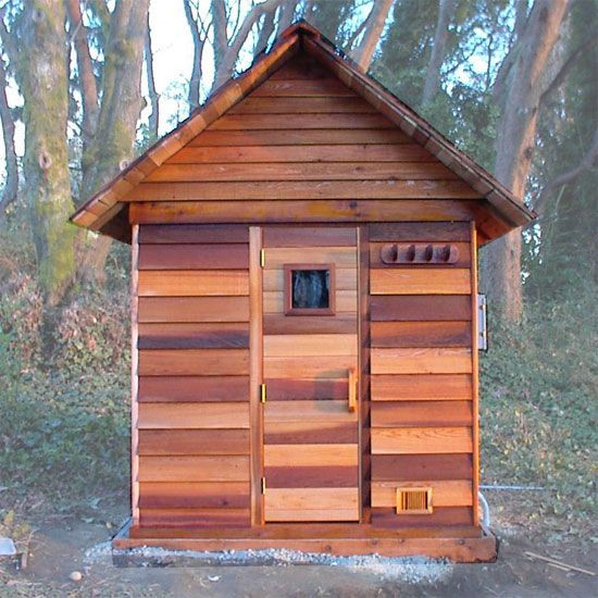 DIY Outdoor Sauna Plans
 4 x6 Outdoor Sauna Kit Heater Accessories