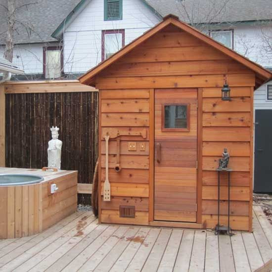 DIY Outdoor Sauna Plans
 29 DIY sauna plans Our list features indoor outdoor